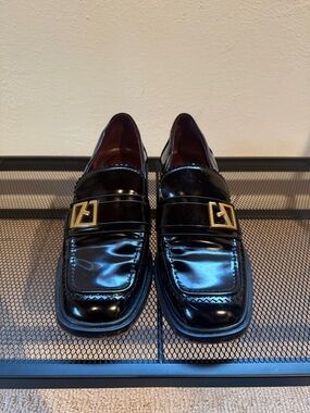 Franco Sarto Gloria Patent Leather Loafers